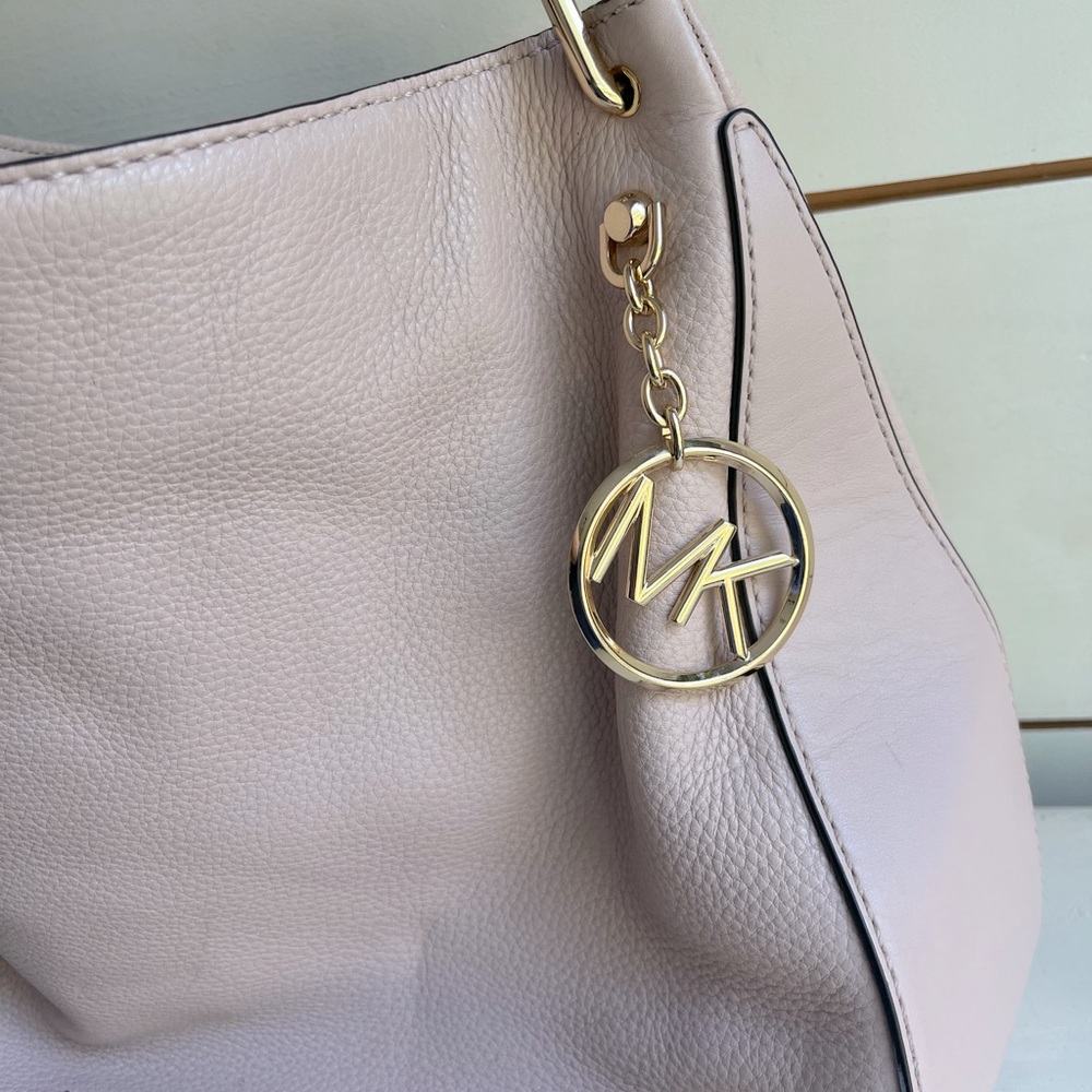 Pale Dusty Rose Michael Kors Shoulder Bag
